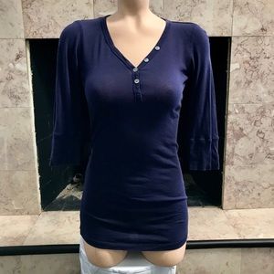 bobi navy top shirt tunic P